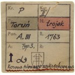 Trojak, 1763, Toruń; litery D - B, ex. KAŁKOWSKI