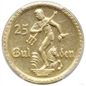 25 guldenów, 1923, Berlin; AKS 5, Jaeger D.10, CNG 525....