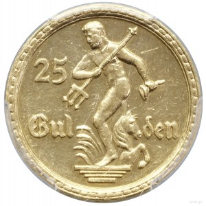 25 guldenów, 1923, Berlin; AKS 5, Jaeger D.10, CNG 525....