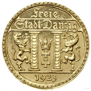 25 guldenów, 1923, Berlin; AKS 5, Jaeger D.10, CNG 525....