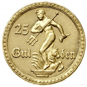 25 guldenów, 1923, Berlin; AKS 5, Jaeger D.10, CNG 525....