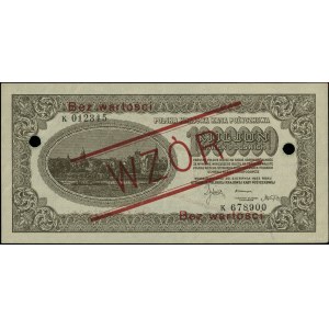 1,000,000 Polish marks, 30.08.1922; series K 012345 / ...