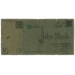 10 marks, 15.05.1940; numbering 163490, unmarked paper....
