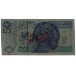 50 zloty, 25.03.1994; AA series, numbering 0000000, ch...