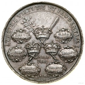 Medal na pamiątkę zwycięstw Karola XII, 1703, projektow...