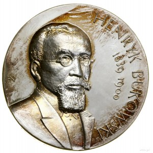 Medal upamiętniający Henryka Bukowskiego, 1994; Aw: Pop...