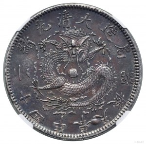 1 dolar, 24 rok Kuang-hsu (1898), Fengtian; Kann 244, K...