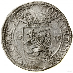 Talar (Nederlandse rijksdaalder), 1619; Aw: Półpostać w...