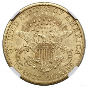$20, 1884 CC, Carson City; Liberty Head type, with m...