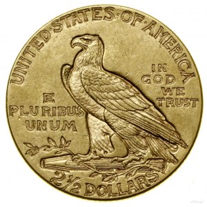 2 1/2 dolara, 1928, Filadelfia; typ Indian head; Fr. 12...