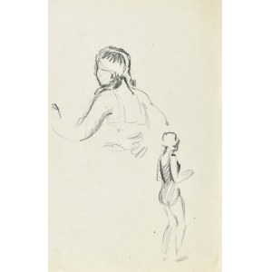 Stanislaw ŻURAWSKI (1889-1976), Sketches of two characters