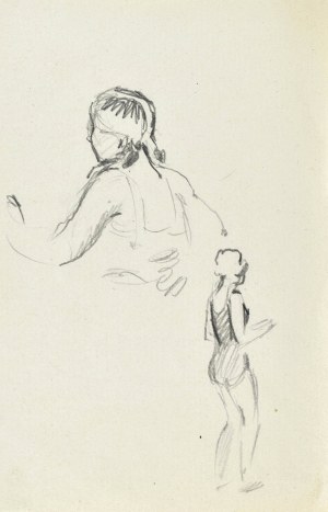 Stanislaw ŻURAWSKI (1889-1976), Sketches of two characters