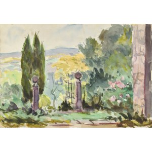 Wladyslaw SERAFIN (1905-1988), View from the garden