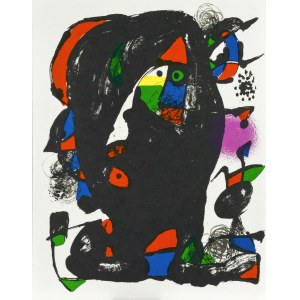 Joan Miró (1893-1983), Kompozícia, 1975
