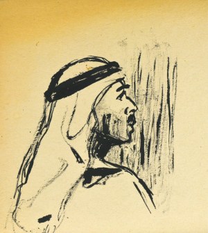 Ludwik MACIĄG (1920-2007), Głowa araba