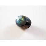 5.61ct - Saphir naturel bleu avec certificat