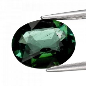 1,87 ct přírodního zeleného turmalínu