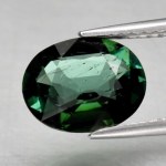 1,87 ct Tourmaline verte naturelle