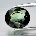 2,54 ct přírodního zeleného turmalínu