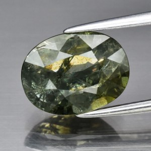 4.12ct - Natural Green Sapphire