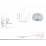 5,34ct - Acquamarina naturale con certificato 449_.