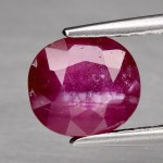 0,97 ct - prírodný rubín