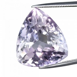 26.41ct Natural Amethyst large trilion