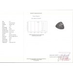 1.47ct - Magnifique saphir naturel - Certificat