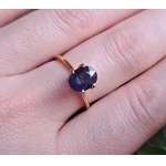 2.21ct - Saphir naturel - Belle couleur - avec certificat