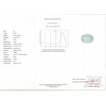 1,05ct - přírodní zelený beryl - certifikováno