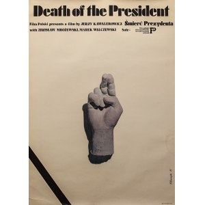 Plakat filmowy Śmierć prezydenta (1977)