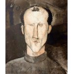Amedeo MODIGLIANI (1884-1920), Portret rzeźbiarza Leona Indenbauma