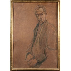 Ignatius PINKAS (1888-1935), Portrét muža - vlastný portrét umelca?