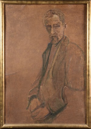 Ignacy PINKAS (1888-1935), Portret mężczyzny - Portret własny artysty?