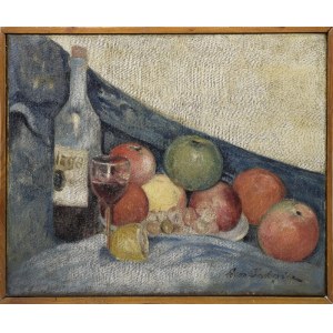 Leon LEWKOWICZ (1888-1950), Martwa natura z owocami