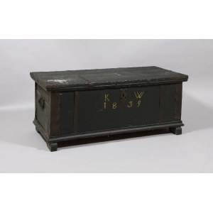 Case monogrammed and dated: KW / 1839