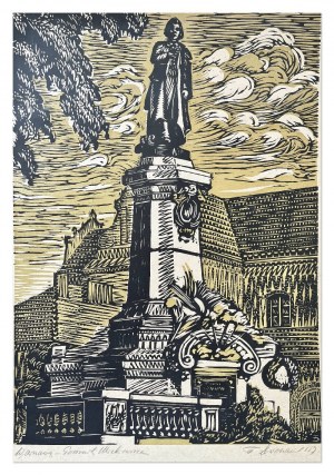 Tadeusz DWORZAŃSKI (1911-1991), Pomnik Adama Mickiewicza w Warszawie