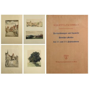 Albert DÜRER (1471-1528) - według, ALBERTINA - FACSIMILES, Teka litografii