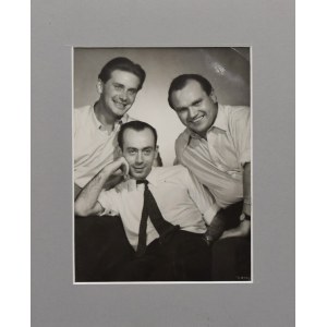 Jerzy Benedykt DORYS (1901-1990), Composers Kazimierz Serocki, Tadeusz Baird and Jan Krenz from Group 49, 1952
