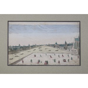 Nicht näher bezeichneter Künstler (18. Jahrhundert), Ansicht von Warschau [Varsovie : Capitale de la Masovie, sur la Vistule].