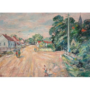 Alojzy SIWECKI (1912-1988), Landscape from Chrobrz I