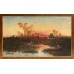 Karol HEIMROTH (1860-1930), Pre-Evening Landscape, ca. 1900