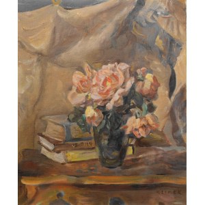 Ludwik KLIMEK (1912-1992), Nature morte aux fleurs