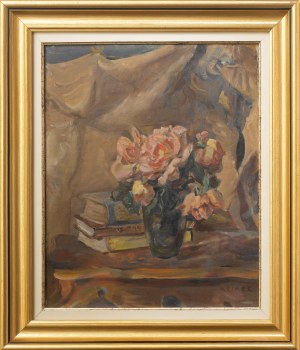 Ludwik KLIMEK (1912-1992), Still life with flowers