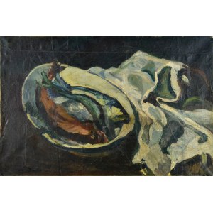 Jacques CHAPIRO (1887-1962), Nature morte aux poissons