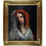 Korneli SZLEGEL (1819-1870), Tête de femme turque