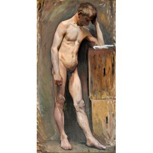 Władysław Jan POCHWALSKI (1860-1924), Nudo maschile