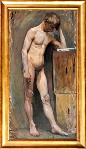 Władysław Jan POCHWALSKI (1860-1924), Male nude