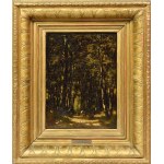 Wladyslaw MALECKI (1836-1900), Thabor dans la forêt, 1882 ? (date peu visible)
