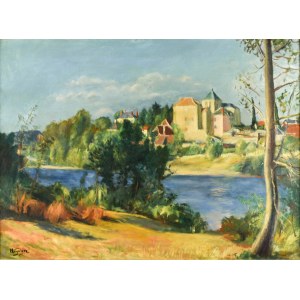 Henry HAYDEN (1883-1970), Paesaggio della Dordogna